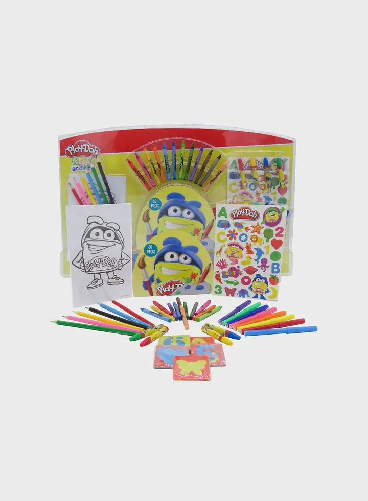 60 Pieces Art Set In Blister