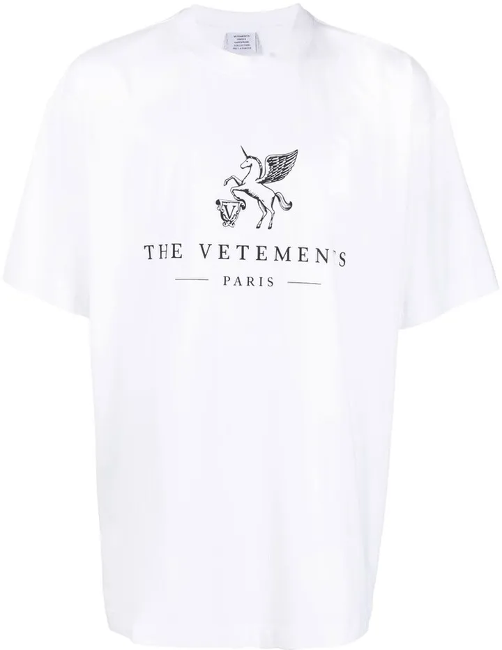 logo-print cotton T-shirt