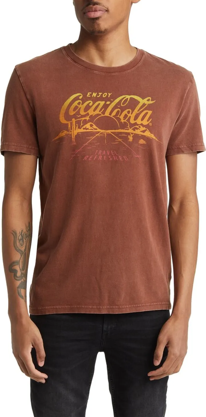 Coca-Cola® Road Cotton Graphic T-Shirt