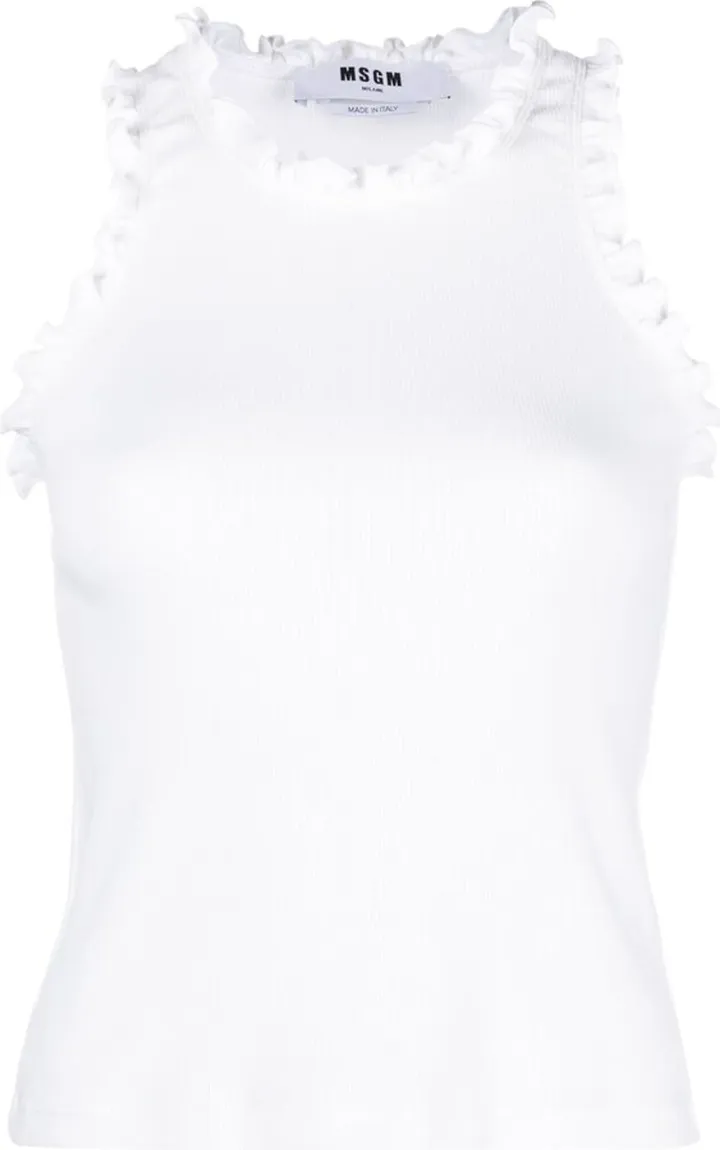 Ruched-Detailing Halterneck Top