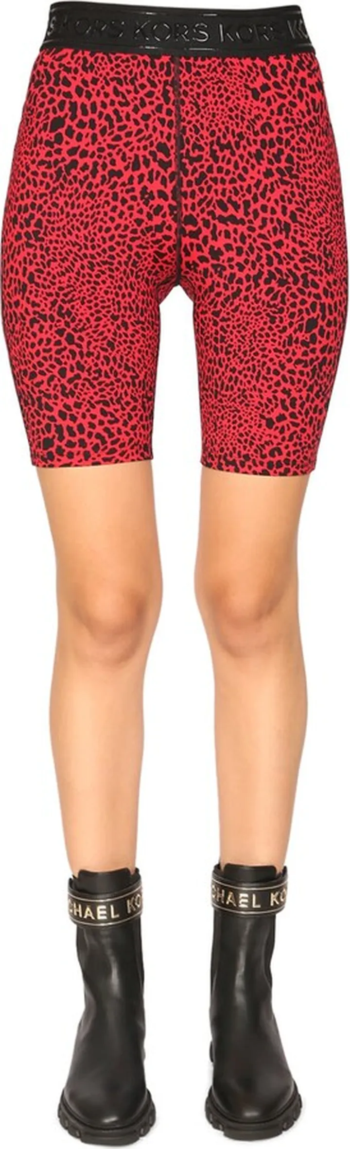 Cyclist Bermuda Shorts With Elastic Band