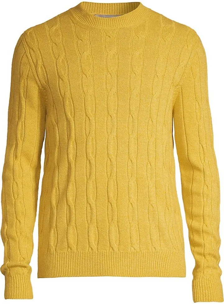 Cable-Knit Cashmere Sweater