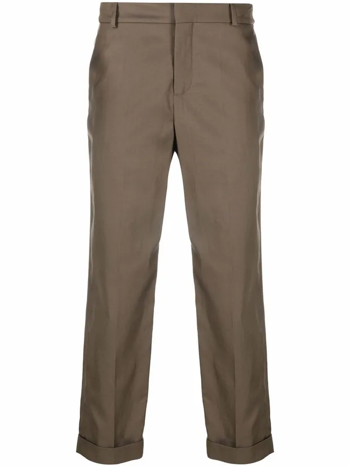Tapered-Leg Trousers