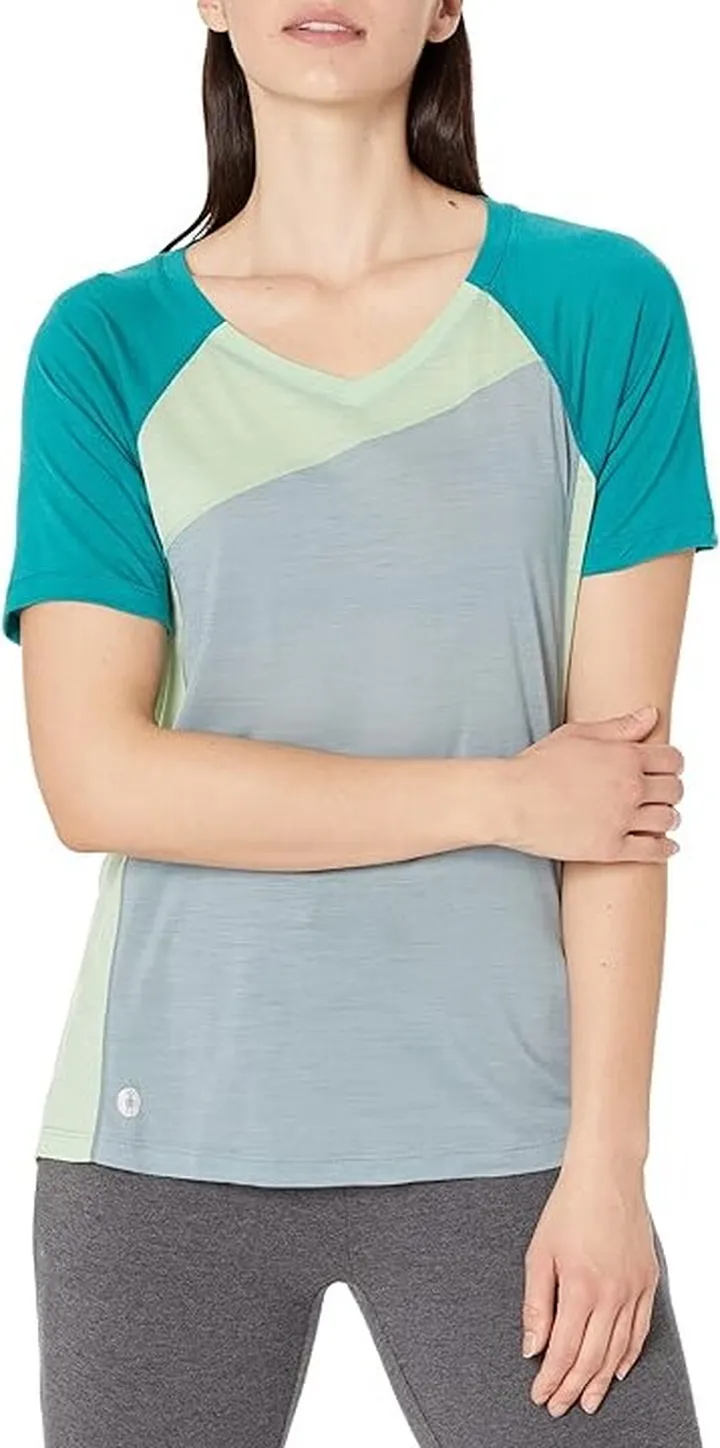 Smartwool Merino Sport 120 Mountain Bike Short Sleeve Tee (Lead) Women's Clothing