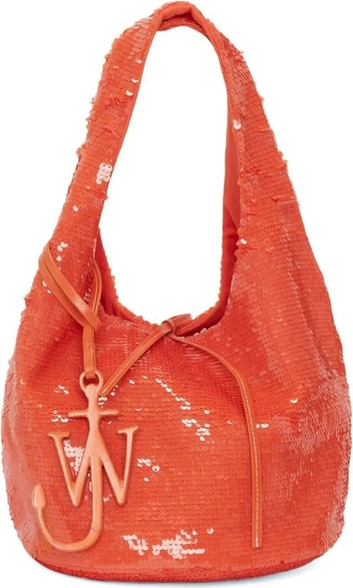 Mini Sequin-Embellished Bag