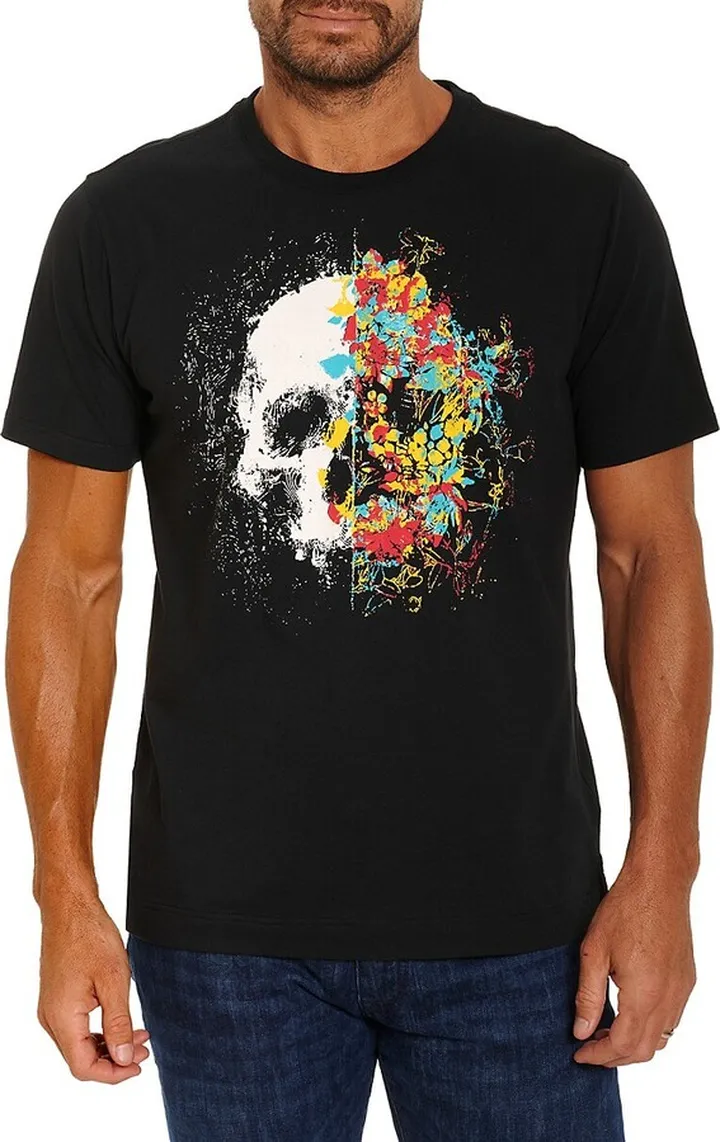 Sugar Skull Print T-Shirt