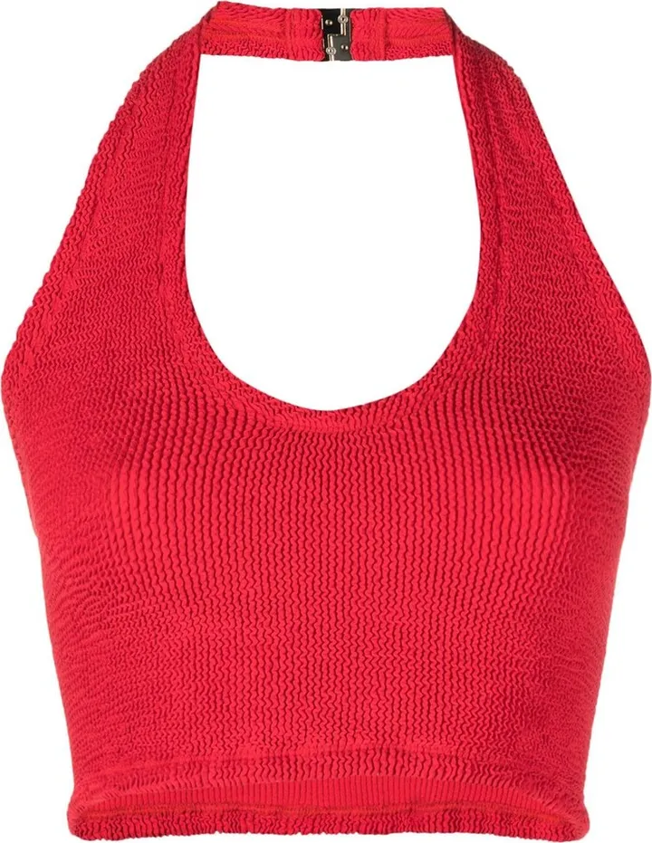 Red Nova Halterneck Top
