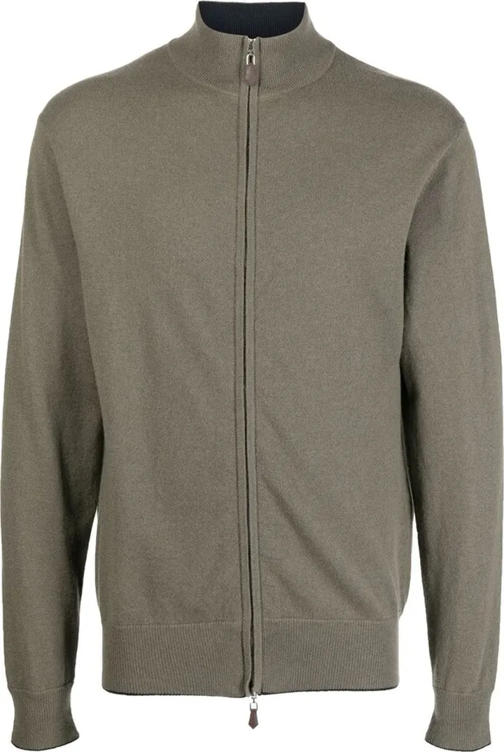 Cashmere Zip-Up Jumper