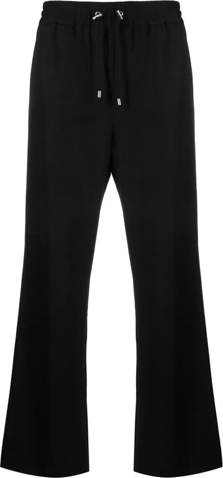 Pyjama-Style Wide-Leg Trousers
