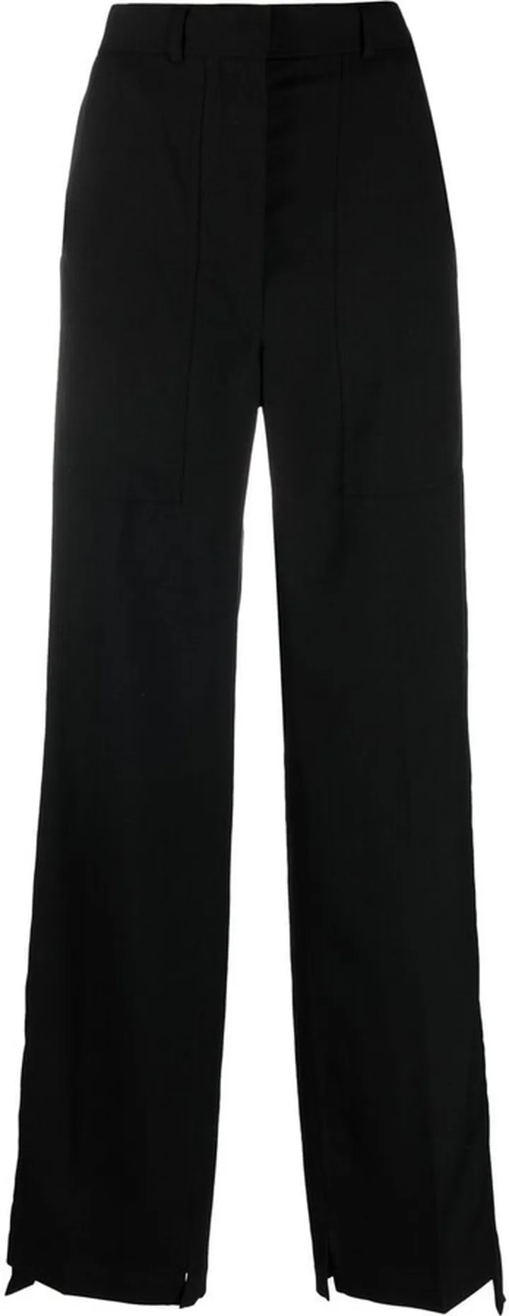 Straight-Leg Cargo-Pocket Trousers