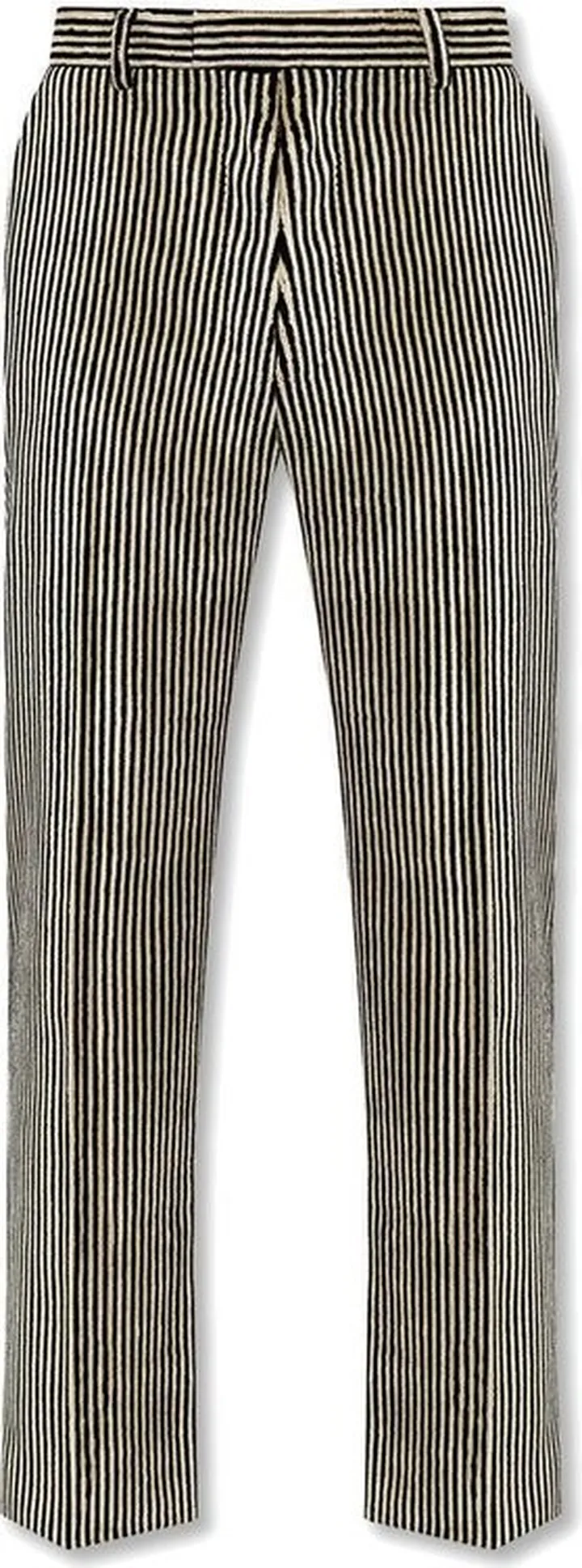 Gucci Vertical Stripe Patterned Straight Leg Trousers