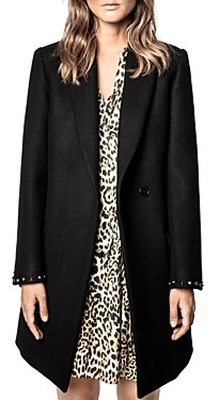 Zadig & Voltaire Marco Studded Coat