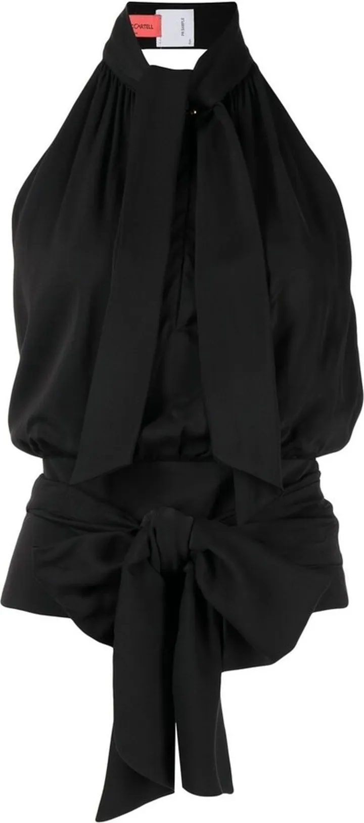 Draped Halterneck Top