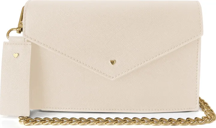Johnny Loves Rosie - Ecru Ever Envelope Crossbody Bag