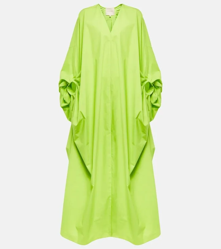 Violeta cotton poplin gown