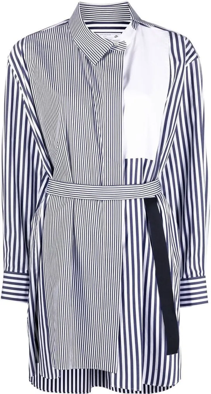 SACAI- Cotton Poplin Kimono Dress