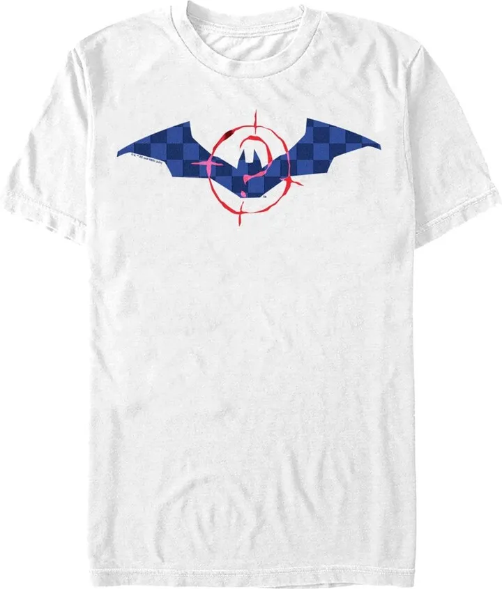Men's The Batman In Riddler Sight T-Shirt - White - Small