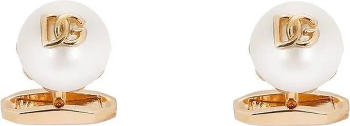 Dolce & Gabbana Logo-Plaque Cufflinks