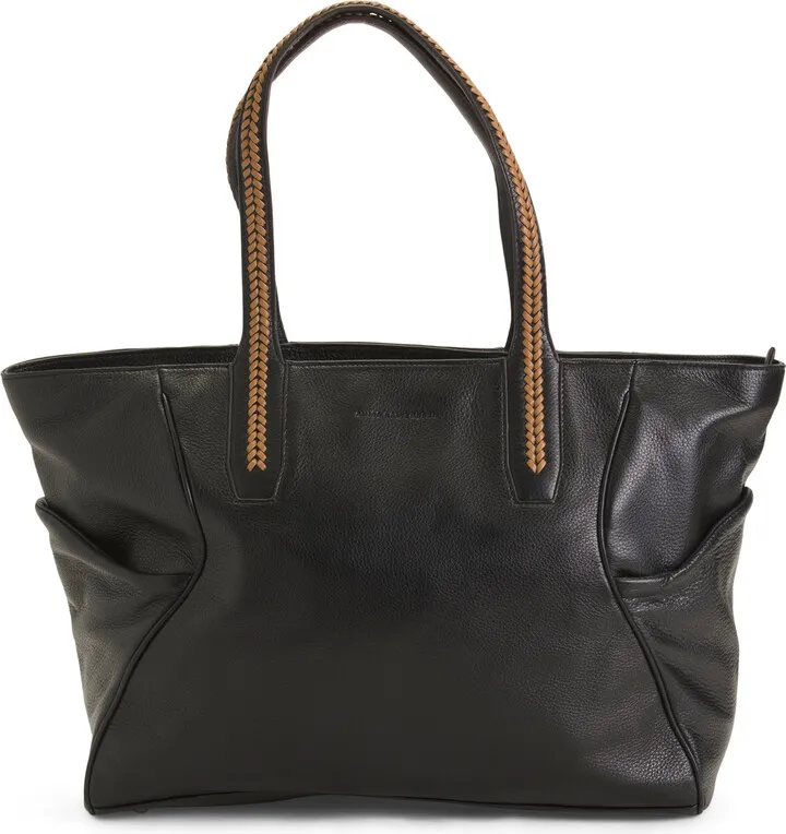 Ever After Leather Large Multi Pocket Zip Top Tote
