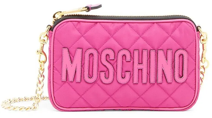 Quilted Nylon Shoulder Bag