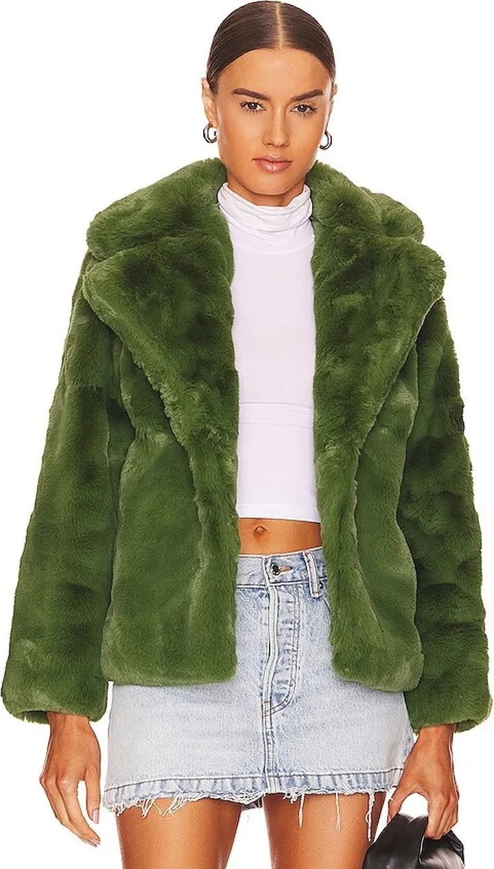 Milly Faux Fur Jacket