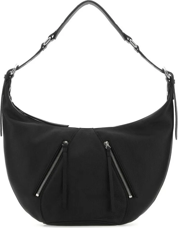 By Far Story Zipped Shoulder Bag