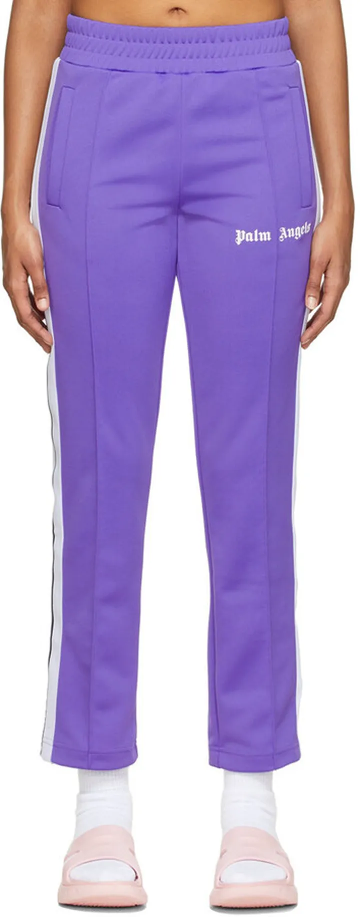 Palm Angels Purple Classic Track Lounge Pants