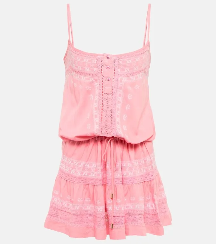 Karen embroidered minidress