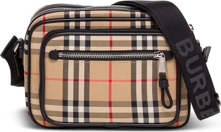 Crossbody Bag In Vintage Check Fabric