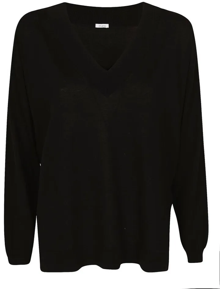 Malo V-Neck Long Sleeved Sweater