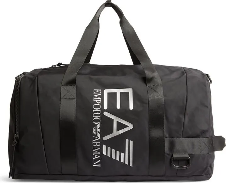 Ea7 Emporio Armani Logo Print Gym Bag