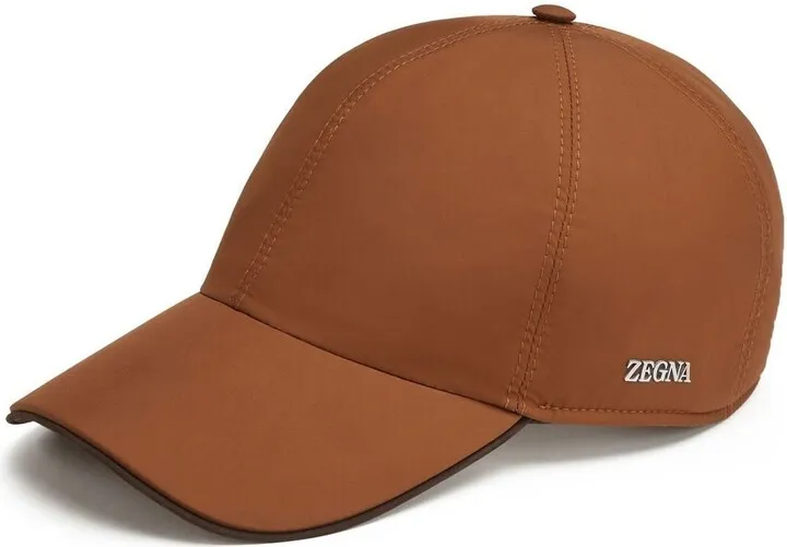 Logo-Plaque Cotton Cap