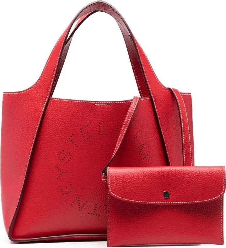 Perforated-Logo Tote Bag