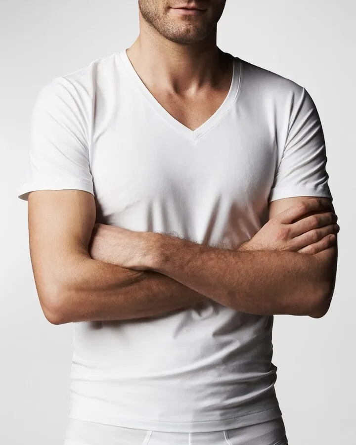 Cotton Superior V-Neck T-Shirt