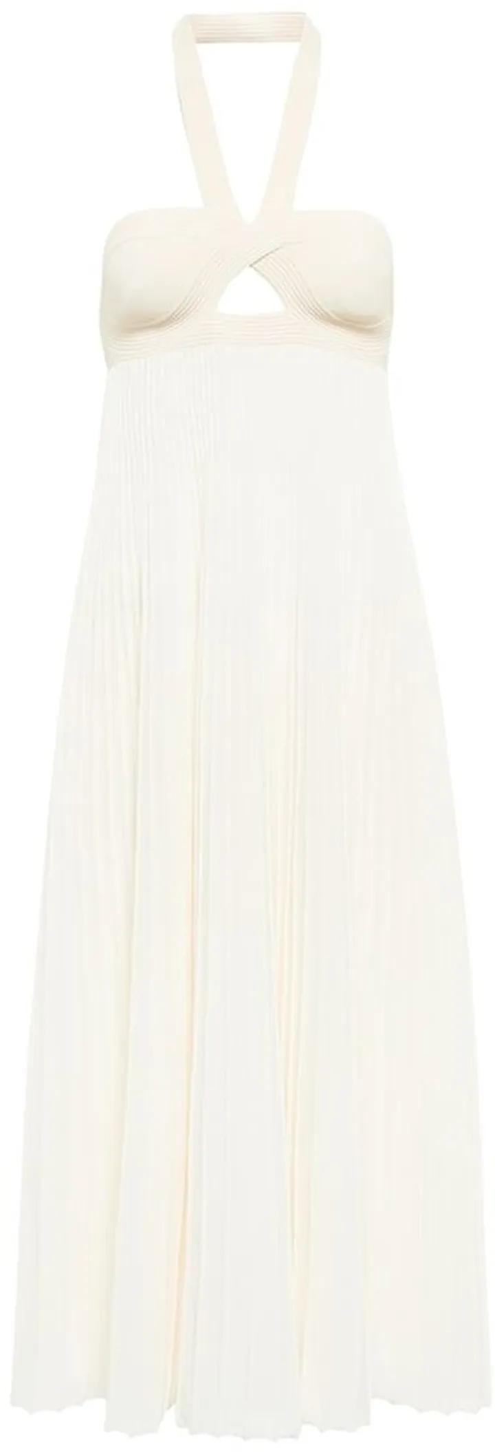 Annika cutout ribbed-knit dress