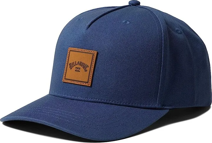 Billabong Stacked Snapback Hat (Blue Lagoon) Caps