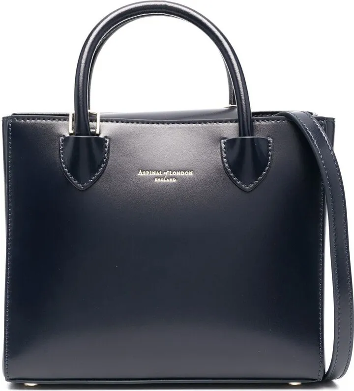 Mini Madison smooth leather tote