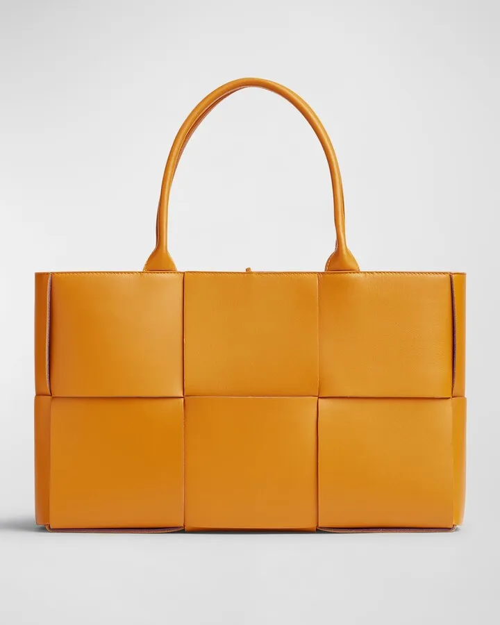 Arco Woven East-West Tote Bag