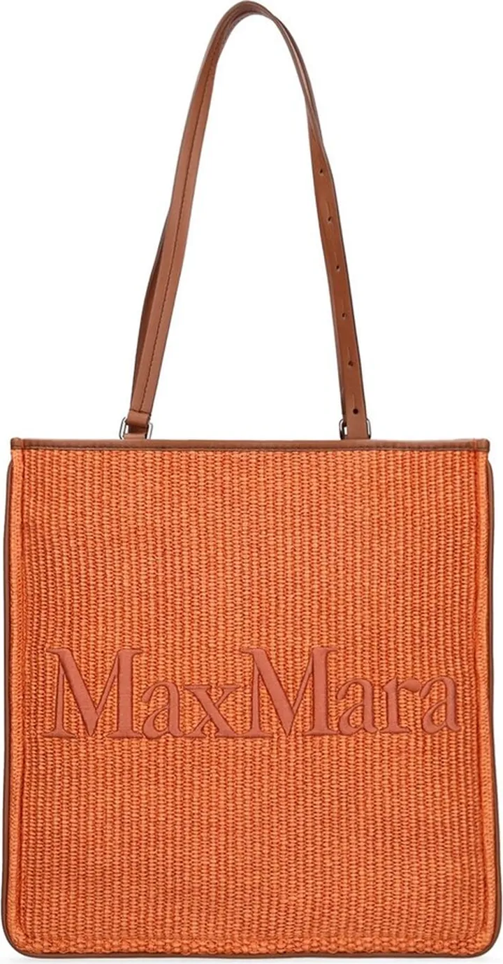 Easybag raffia effect tote bag