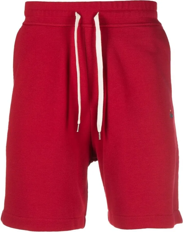 Organic-Cotton Logo-Patch Shorts