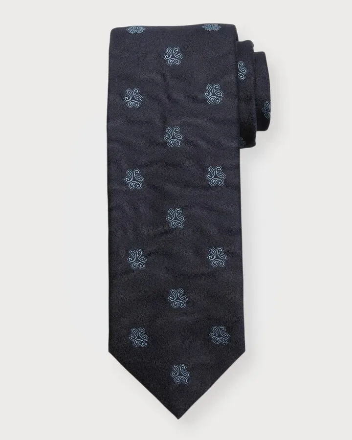 Men's Printed Silk Tie