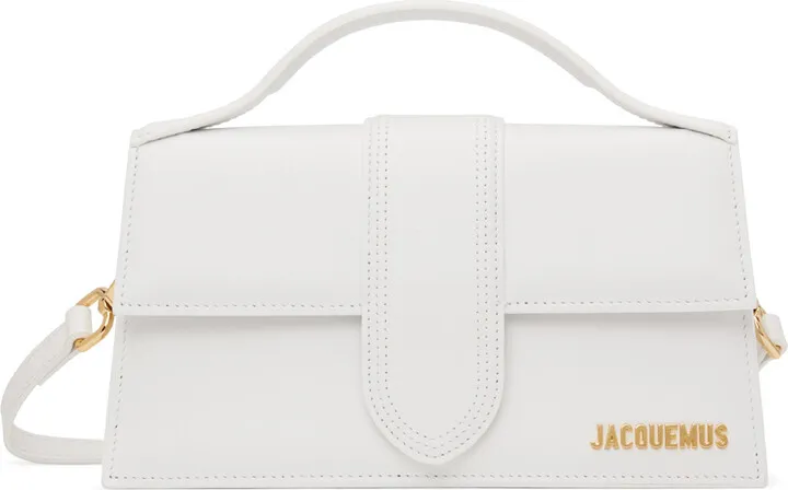 Jacquemus White 'Le Grand Bambino' Bag