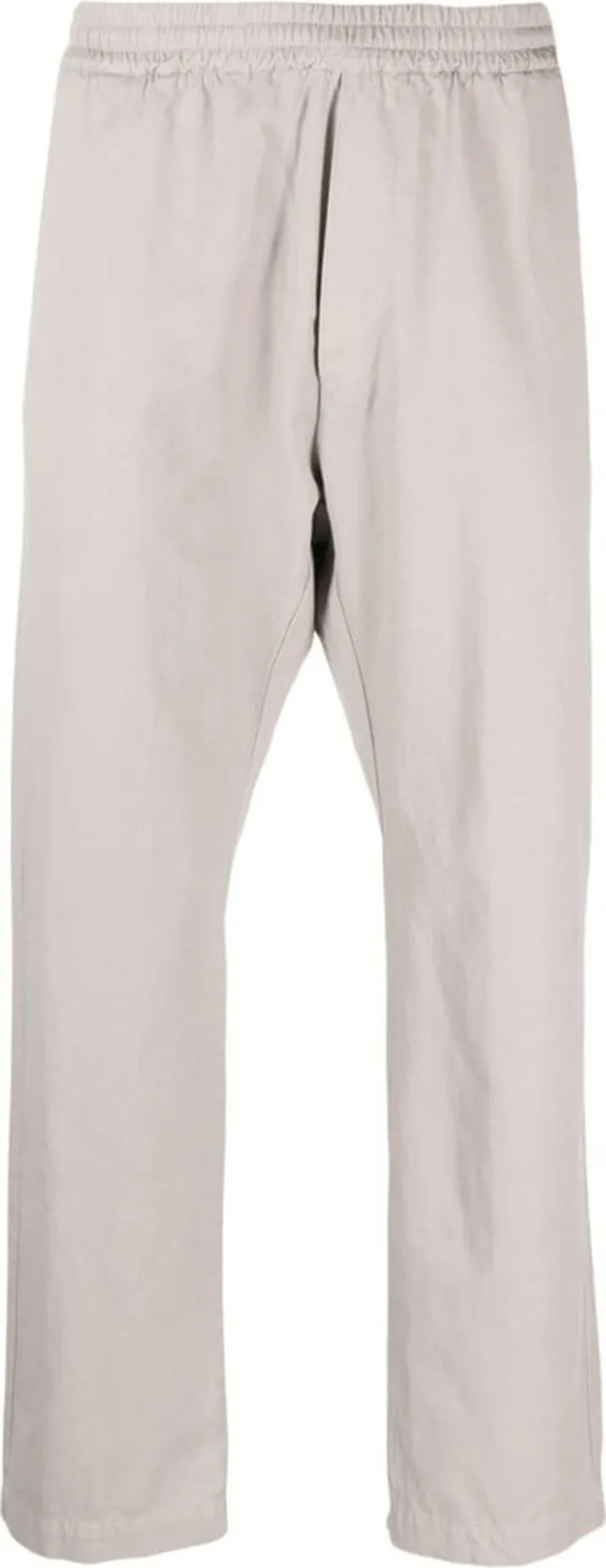 Straight-Leg Cotton-Linen Trousers