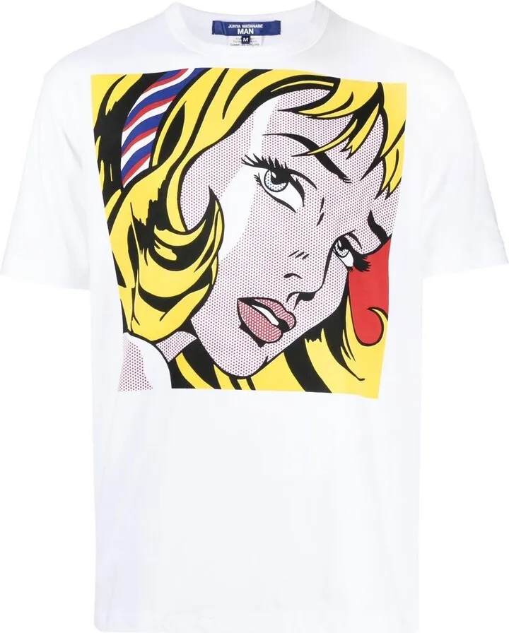 graphic-print cotton T-shirt