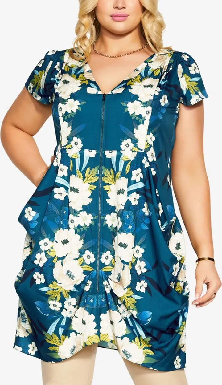 City Chic Trendy Plus Size Emma Tunic Top