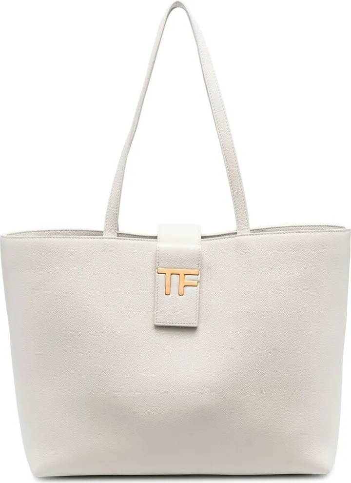 Logo-Plaque Tote Bag