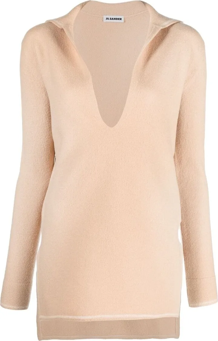 V-Neck Wool Jumper