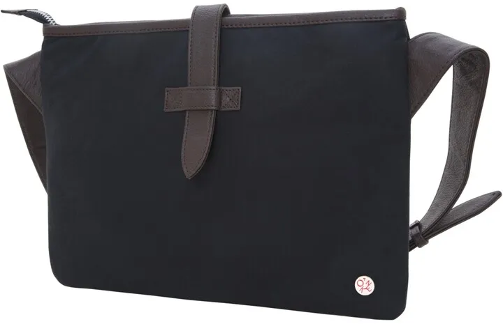 Token Waxed Sterling Shoulder Bag