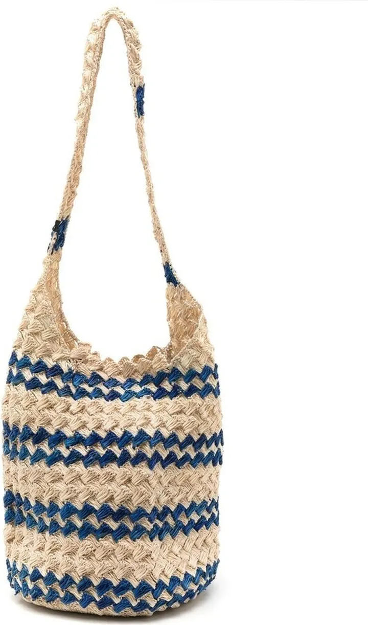 Santa Isabel straw shoulder bag