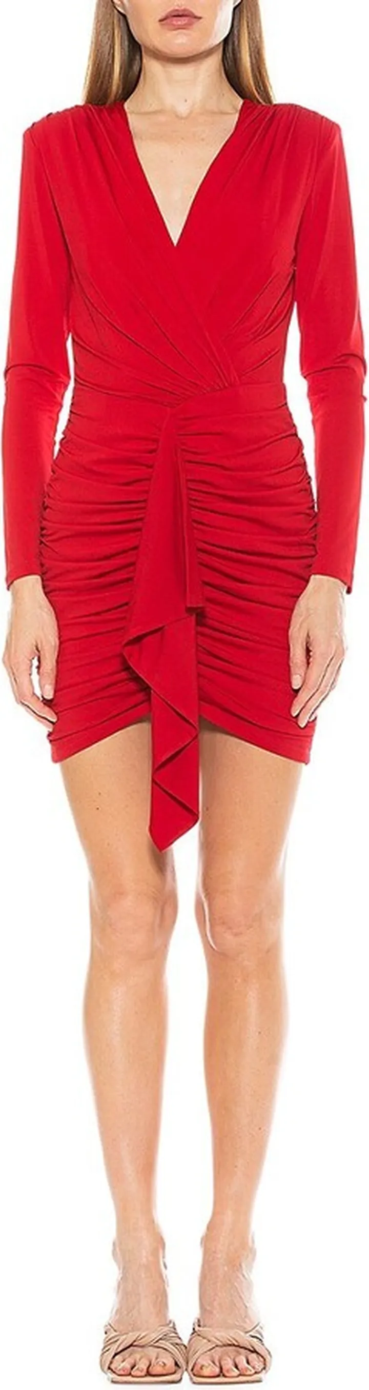 Ruched Mini Dress